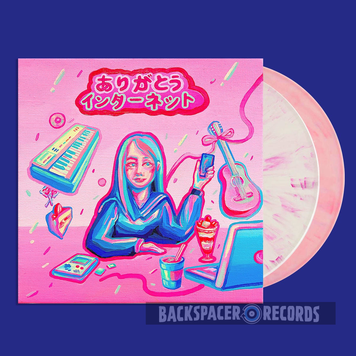 Reese Lansangan - Arigato, Internet! 2-LP (SIGNED)