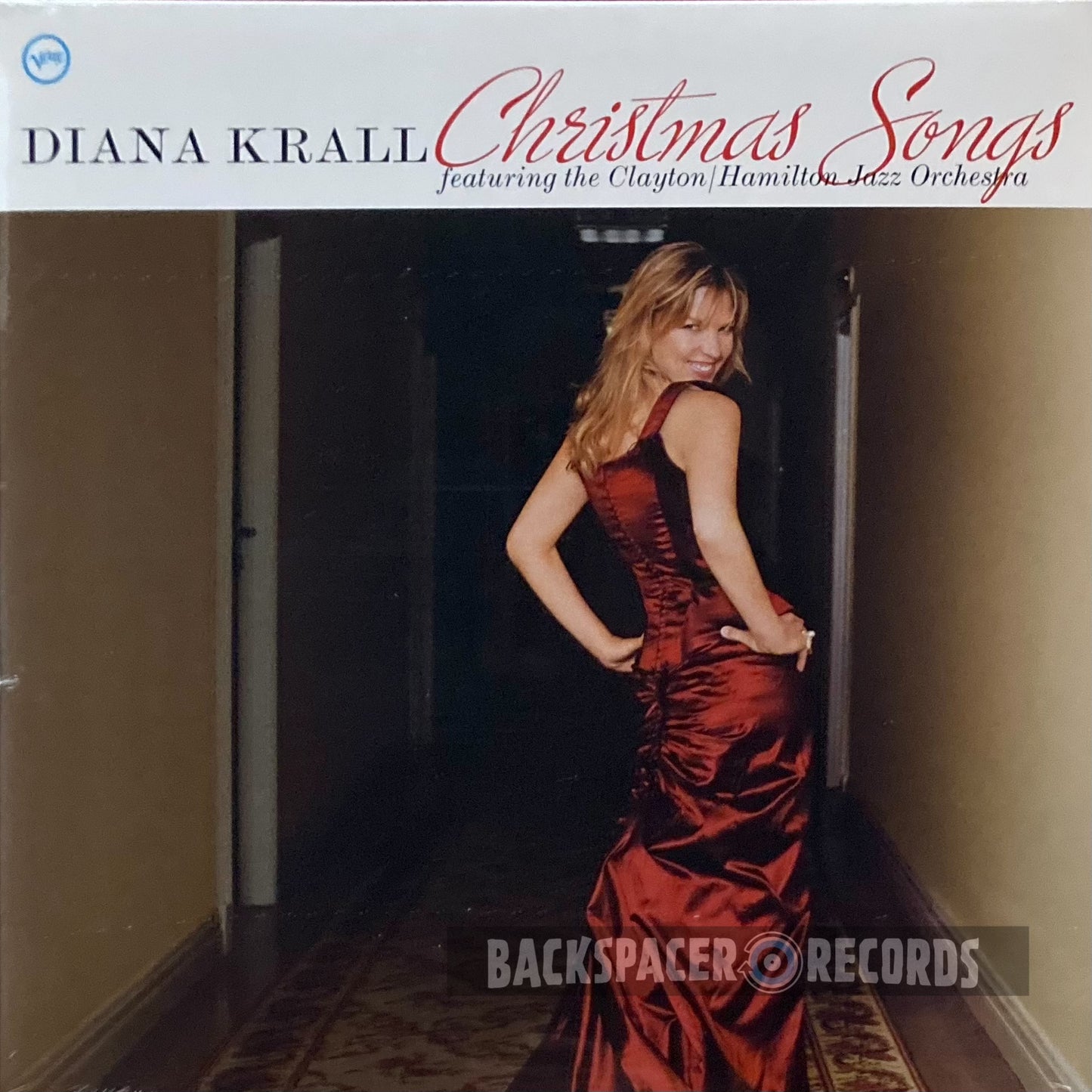 Diana Krall Featuring The Clayton/Hamilton Jazz Orchestra – Christmas Songs LP (Sealed)