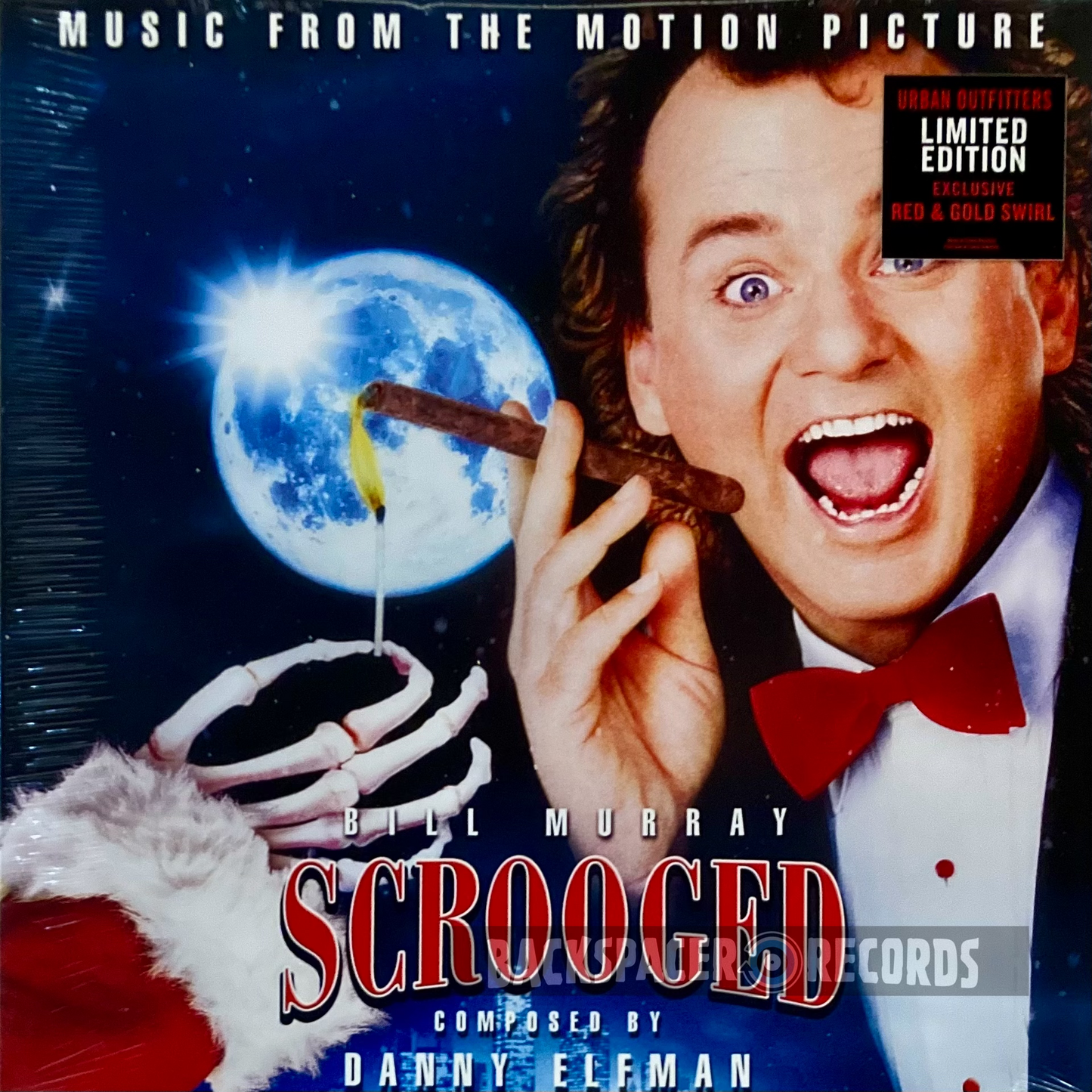 Danny Elfman ‎– Scrooged: Original Motion Picture Score LP (Sealed)