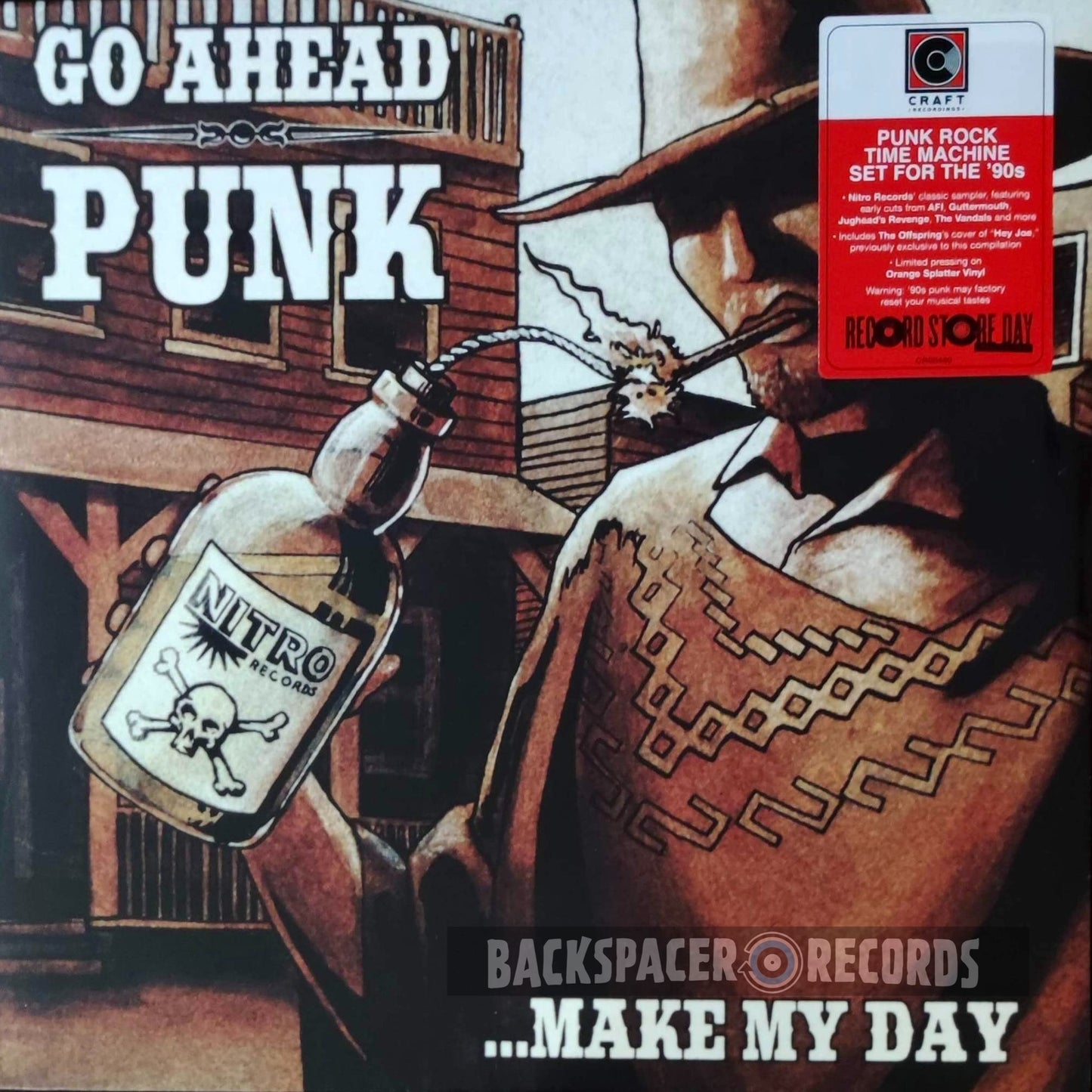 Go Ahead Punk...Make My Day - Various Artists (Limited Edition) LP (Sealed)