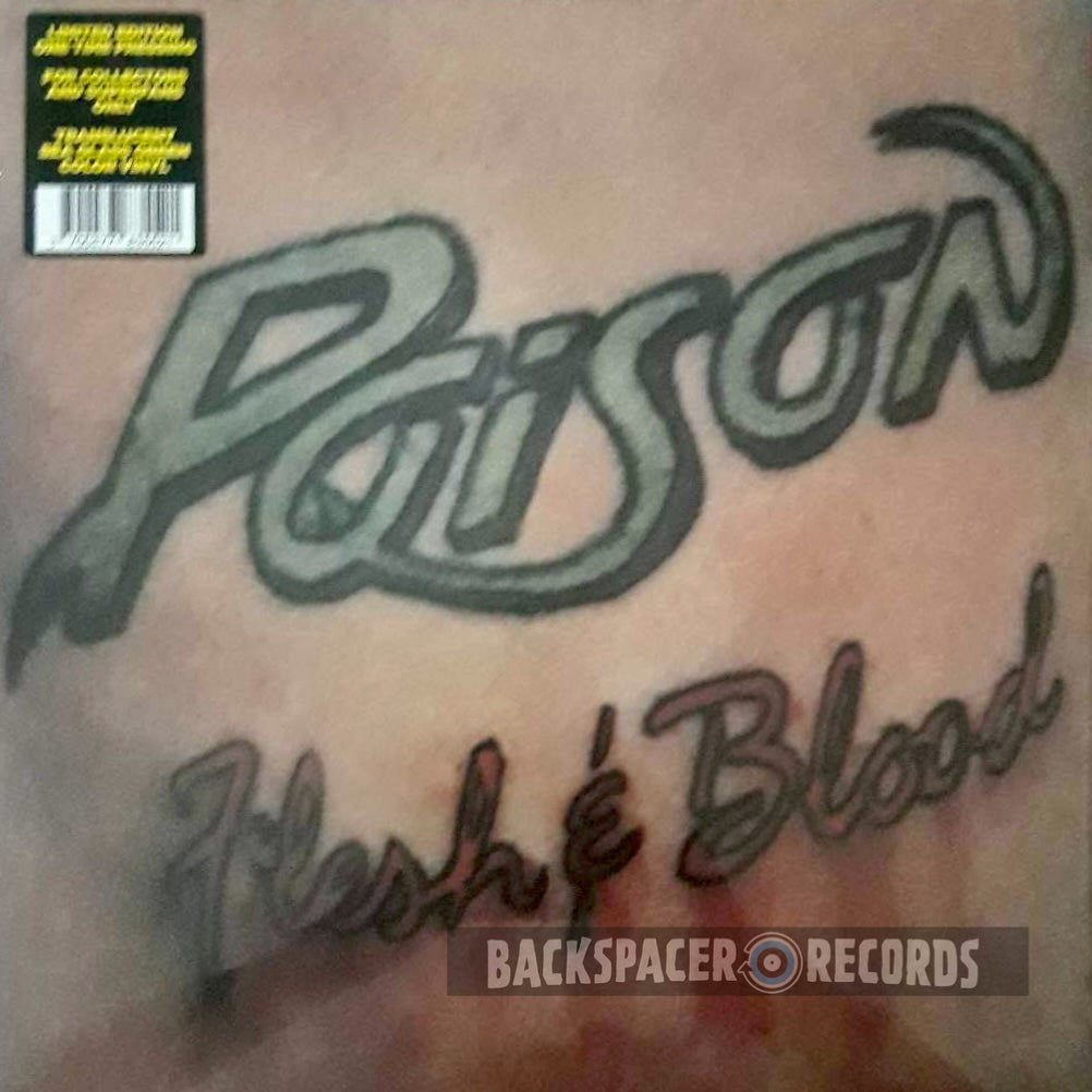 Poison – Flesh & Blood LP (Sealed)