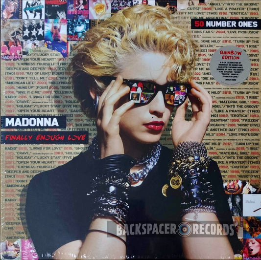 Madonna - Finally Enough Love: Fifty Number Ones (Rainbow Edition) 6-LP Boxset (Sealed)
