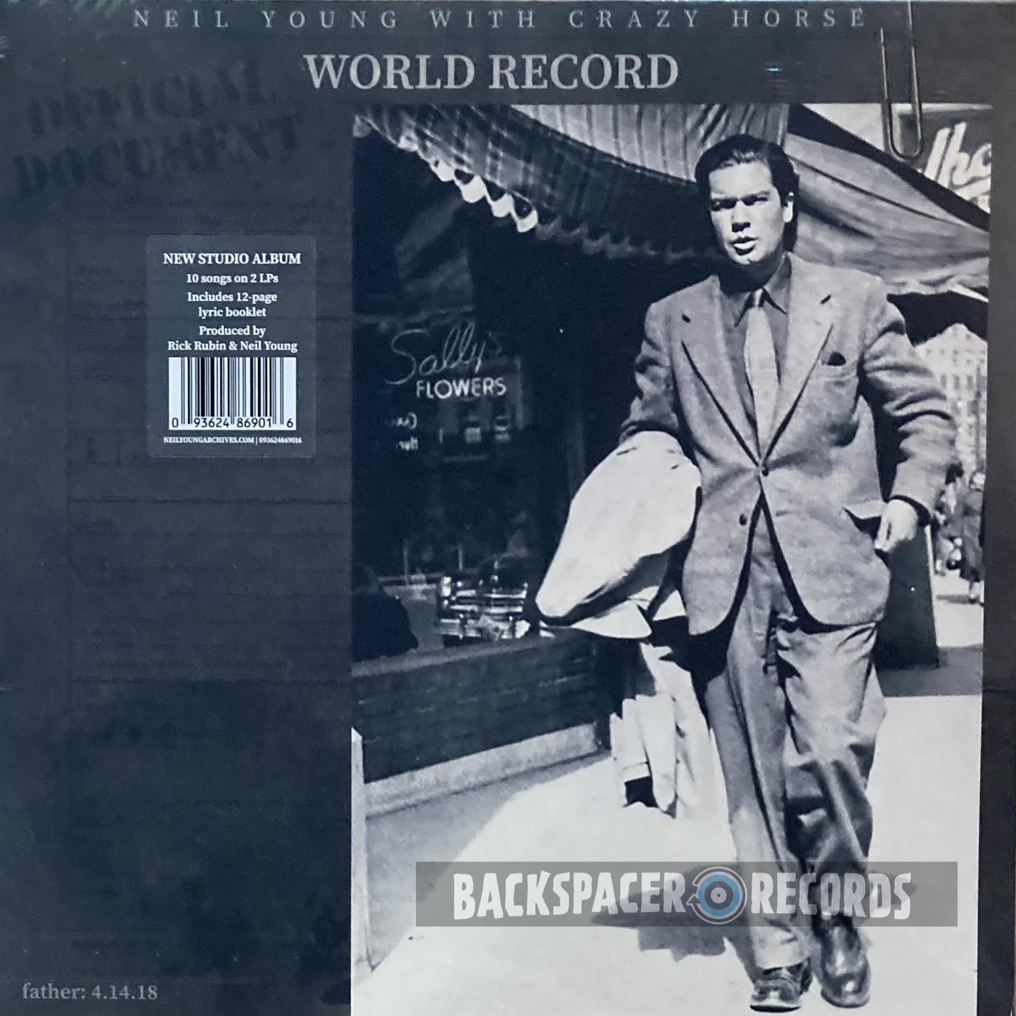 Neil Young & Crazy Horse - World Record 2-LP (Sealed)