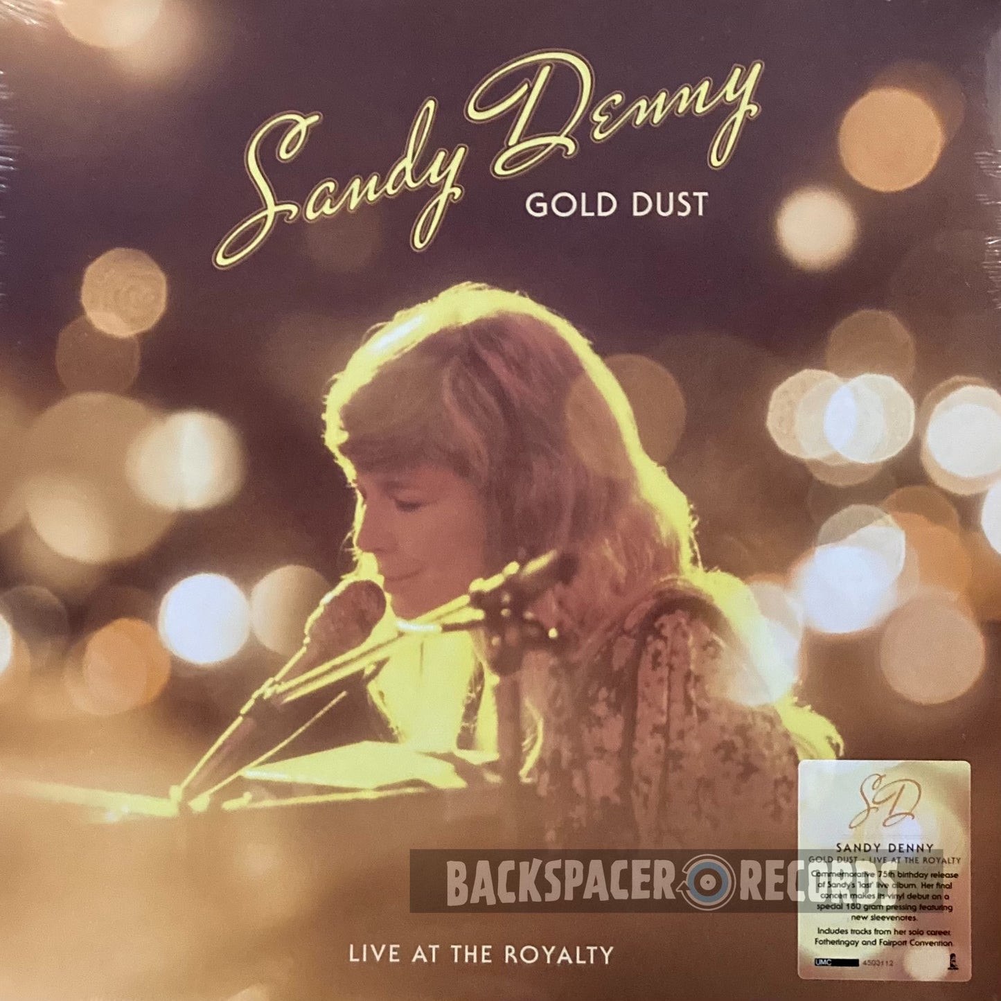 Sandy Denny – Gold Dust: Live At The Royalty (Limited Edition) LP (Sealed)
