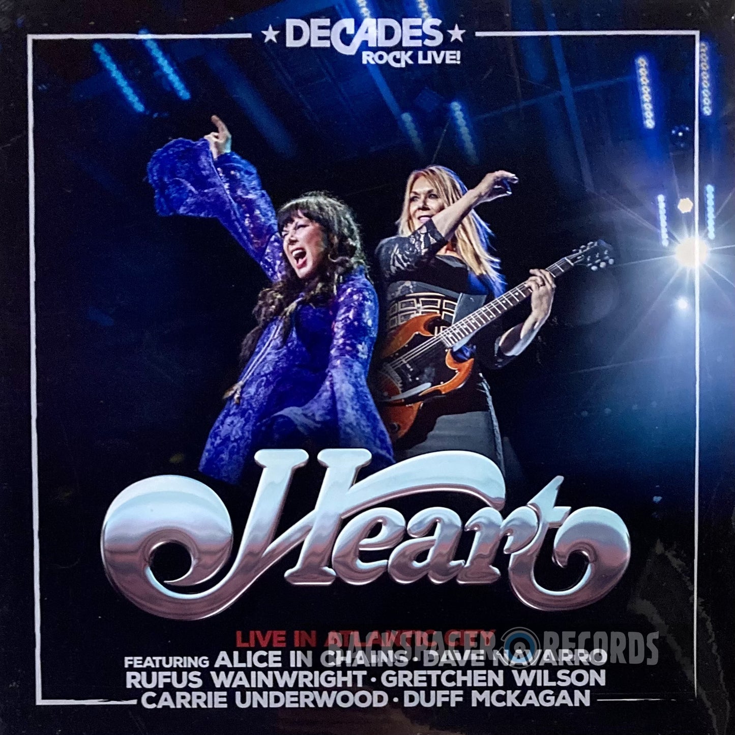 Heart ‎– Live In Atlantic City 2-LP (Sealed)