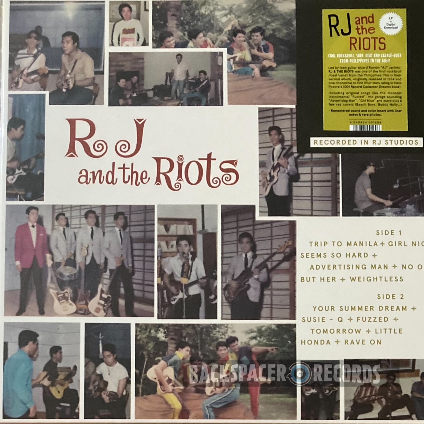RJ And The Riots – RJ And The Riots LP (Limited Edition)