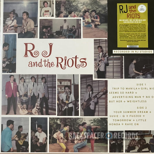 RJ And The Riots – RJ And The Riots LP (Limited Edition)