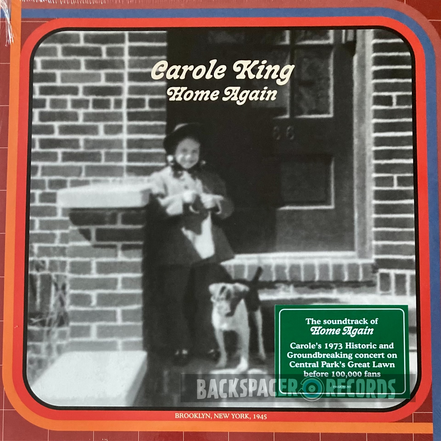Carole King – Home Again 2-LP (Sealed)