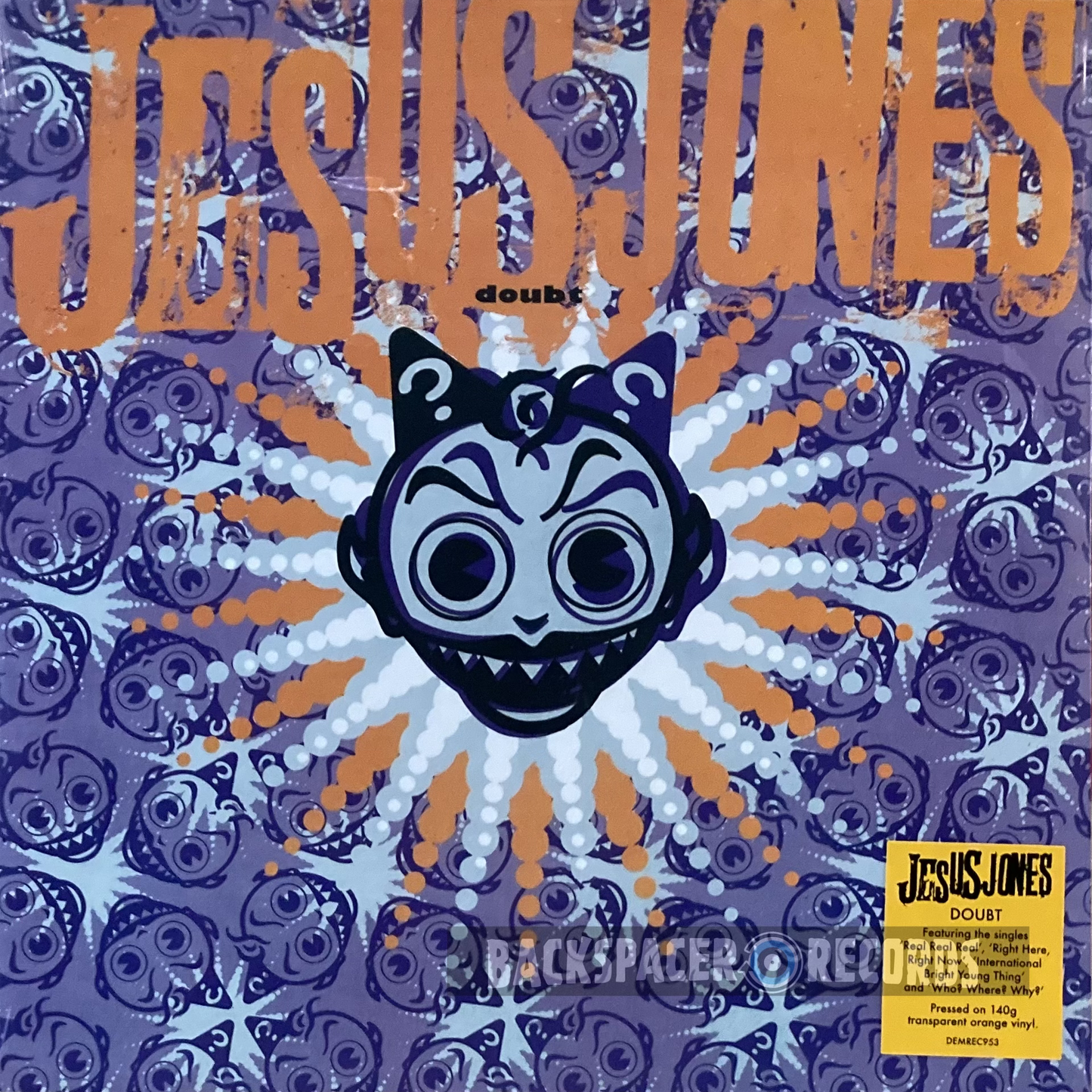Jesus Jones – Doubt (Limited Edition) LP (Sealed)