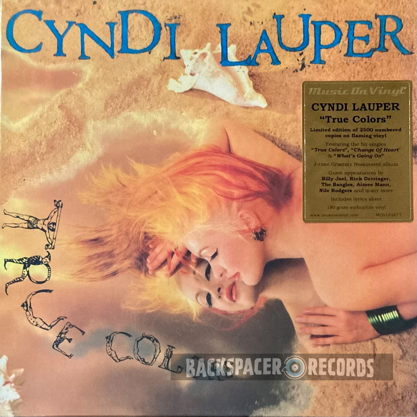 Cyndi Lauper – True Colors (Limited Edition) LP (MOV)