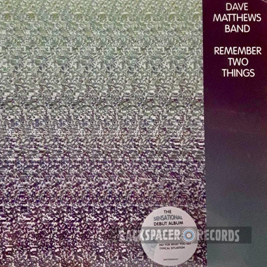 Dave Matthews Band - Remember Two Things 2-LP (Sealed)