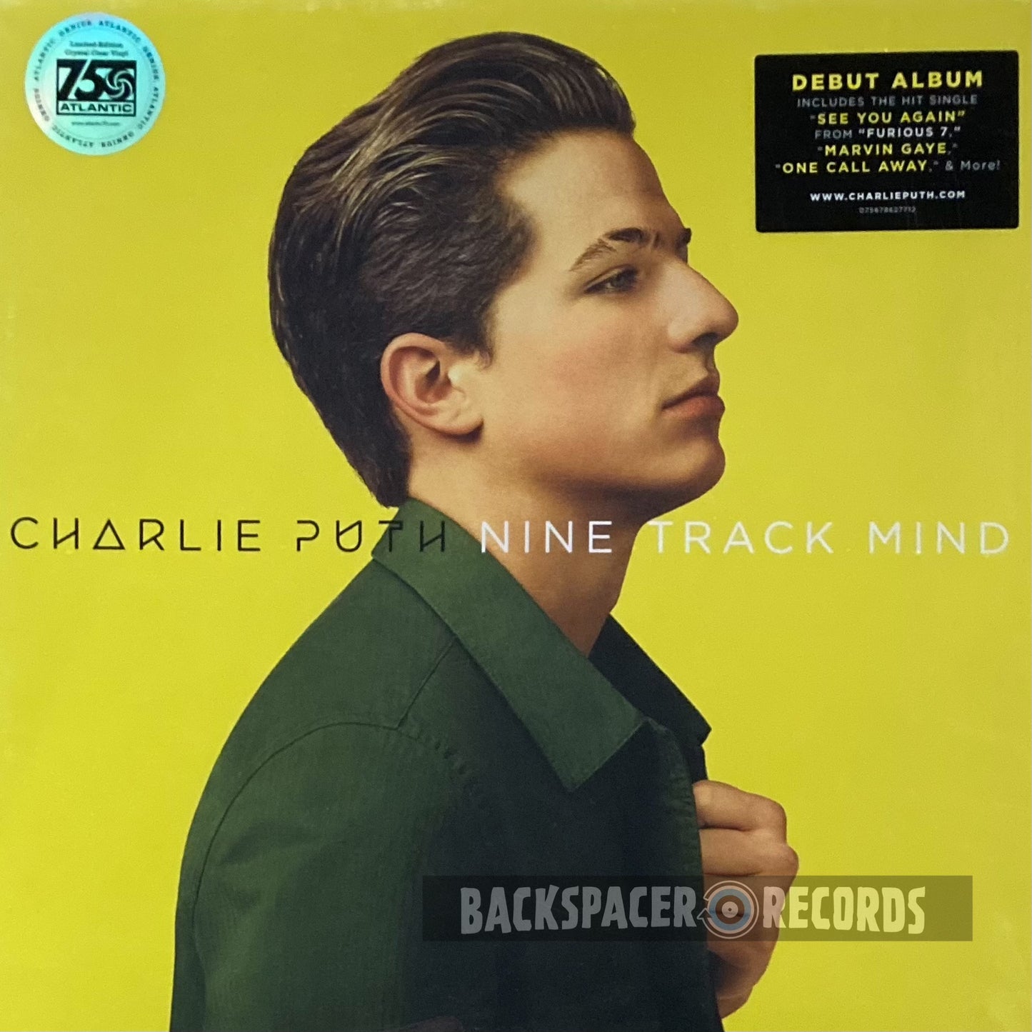 Charlie Puth – Nine Track Mind (Limited Edition) LP (Sealed)