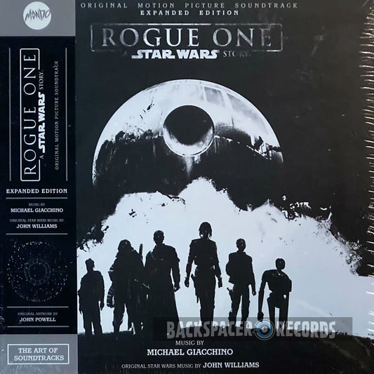 Michael Giacchino, John Williams – Rogue One: A Star Wars Story Original Motion Picture Soundtrack (Expanded Edition) 4-LP Boxset (Sealed)