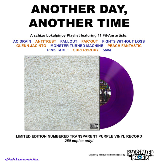 Another Day, Another Time : A schizo Lokalpinoy Playlist – Various Artists LP (Limited Edition)