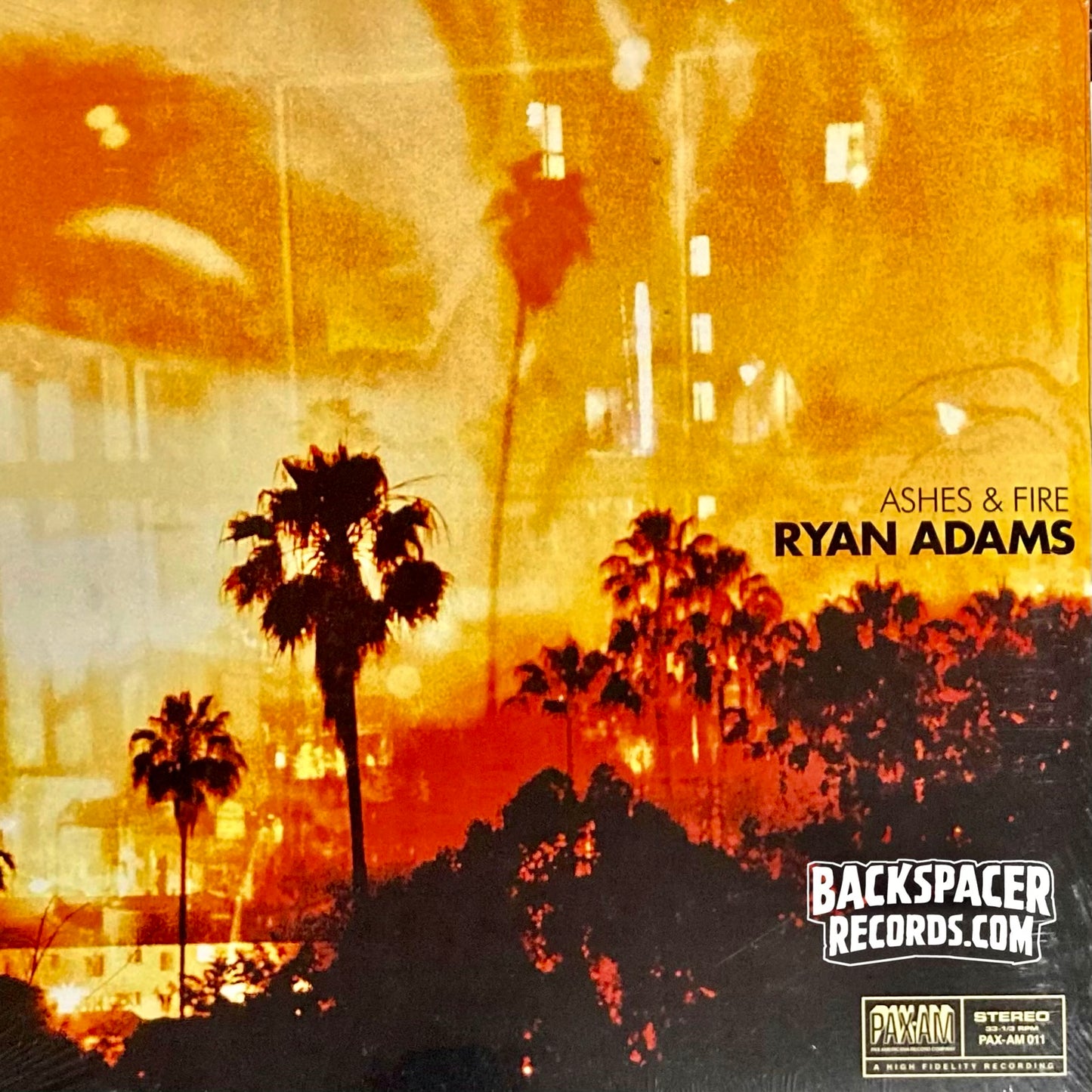 Ryan Adams ‎– Ashes & Fire LP (Sealed)