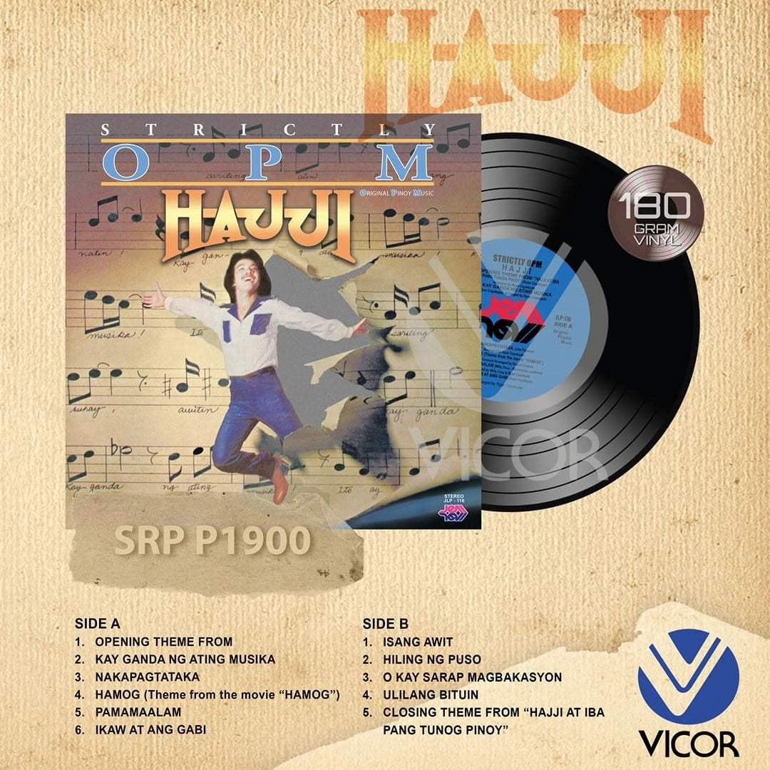Hajji Alejandro - Strictly OPM LP (Vicor Reissue)