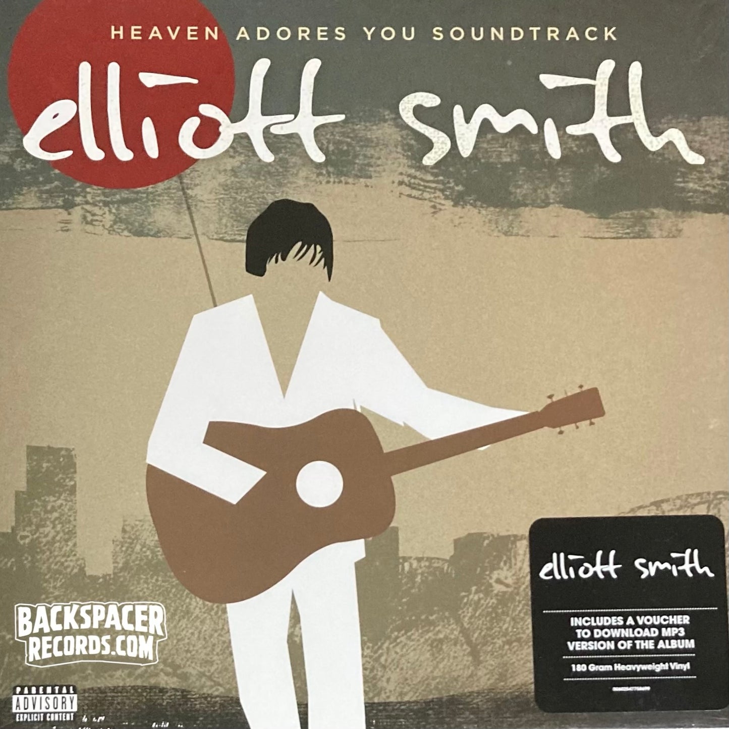 Elliott Smith ‎– Heaven Adores You Soundtrack 2-LP (Sealed)