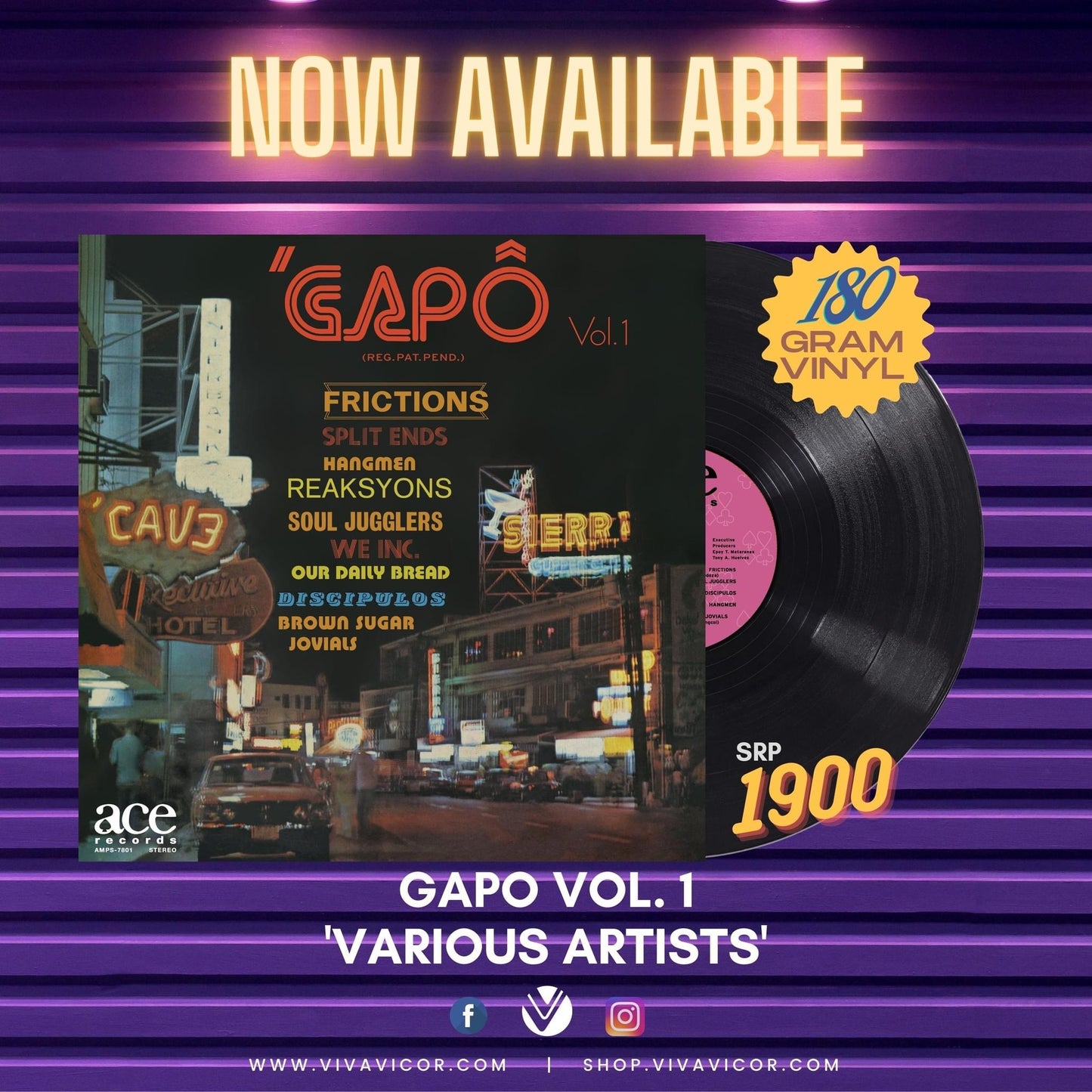 Gapô Vol. 1 –  Various Artists (Vicor Reissue)