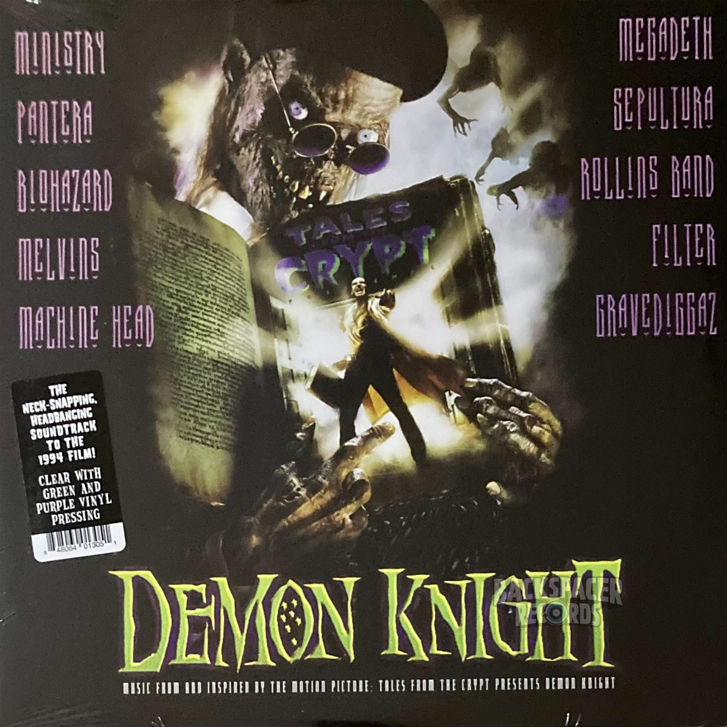 Demon Knight Music From And Inspired By The Motion Picture: Tales From The Crypt - Various Artists (Limited Edition) LP (Sealed)