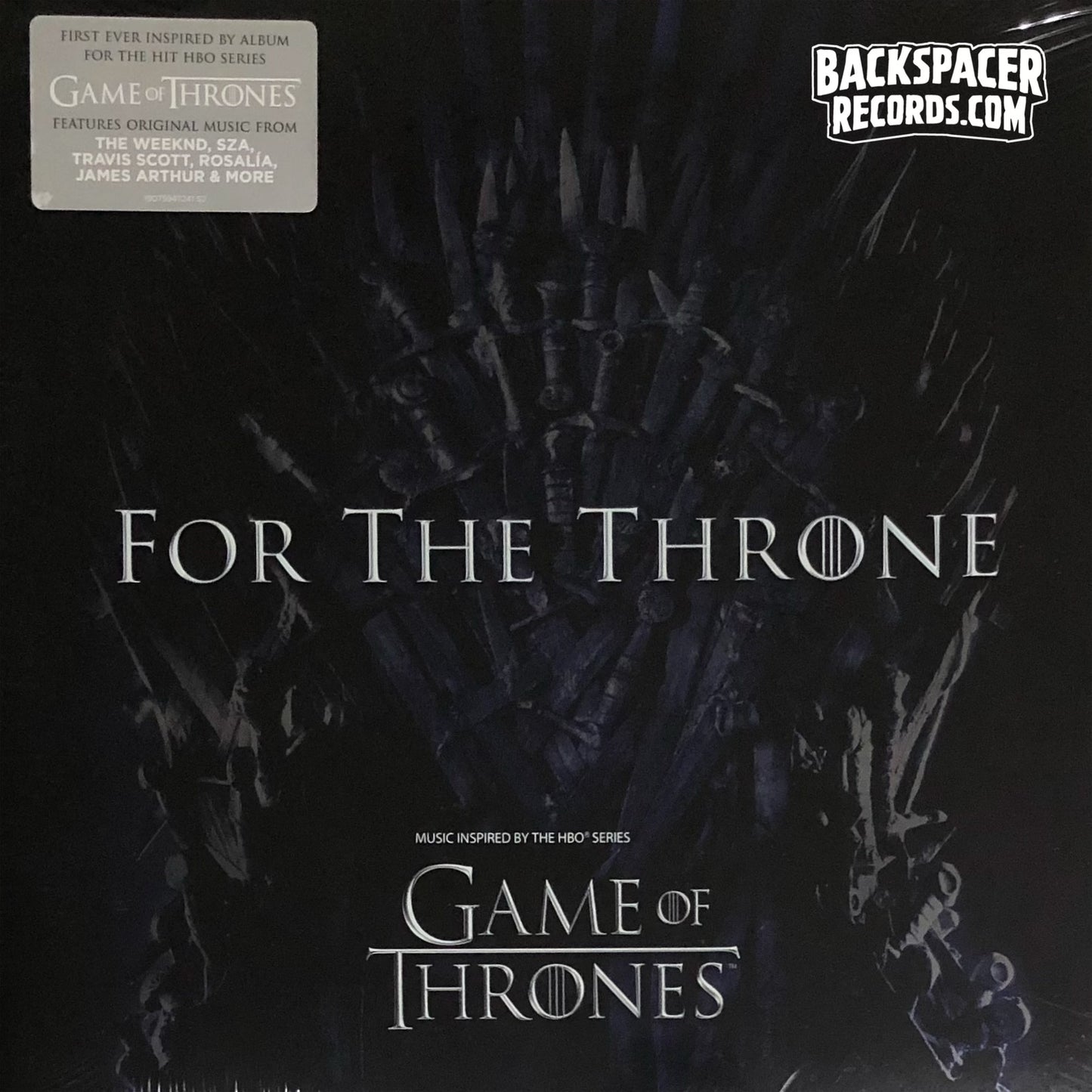 For The Throne: Music Inspired By The HBO Series Game Of Thrones - Various Artists LP (Sealed)
