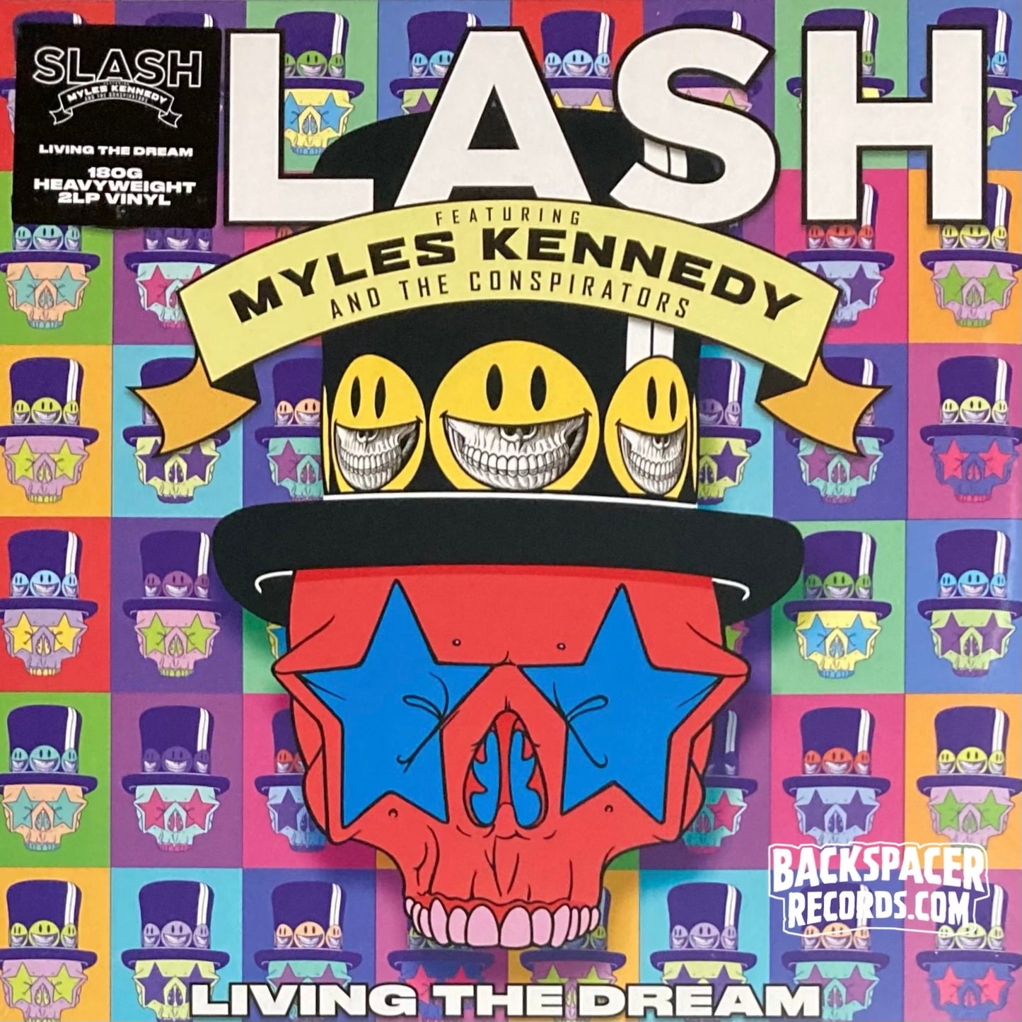 Slash Featuring Myles Kennedy And The Conspirators ‎– Living The Dream 2-LP (Sealed)
