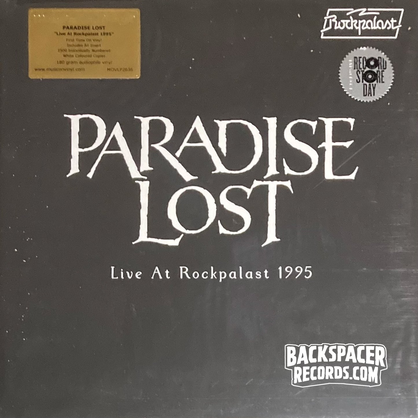 Paradise Lost ‎– Live At Rockpalast 1995 2-LP (Sealed)