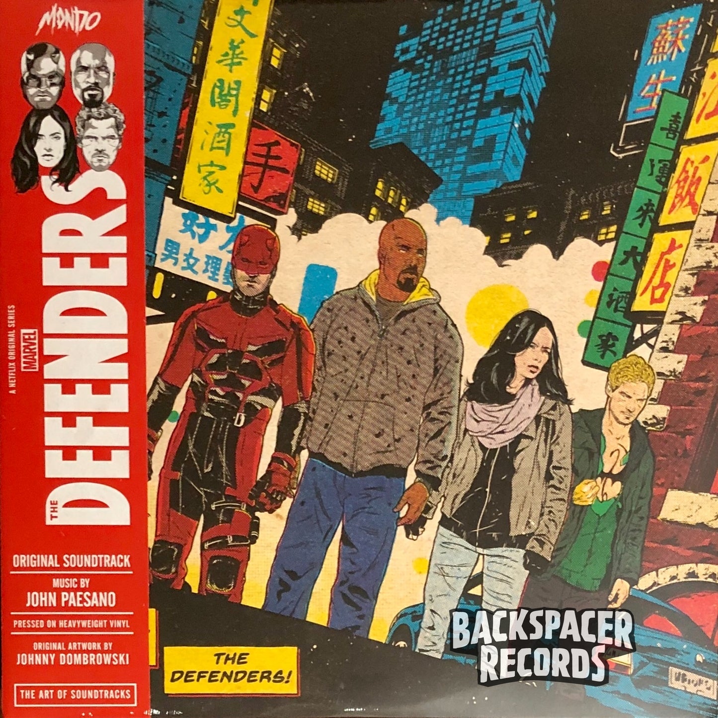 John Paesano ‎– Marvel's The Defenders Original Soundtrack 2-LP (Sealed)