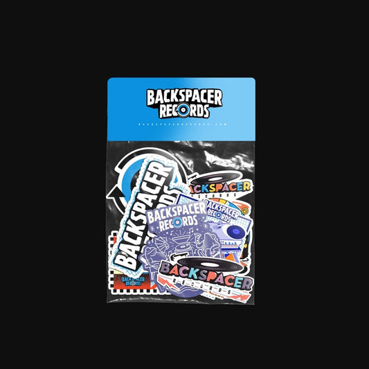 Backspacer Records Sticker Pack