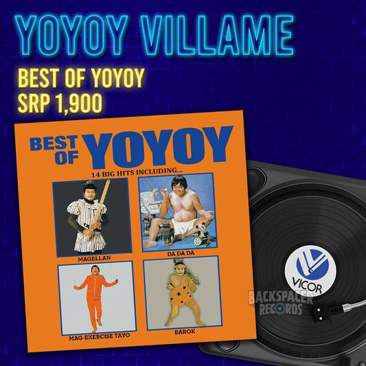 Yoyoy Villame – The Best Of Yoyoy Part 1 LP (Vicor Reissue)