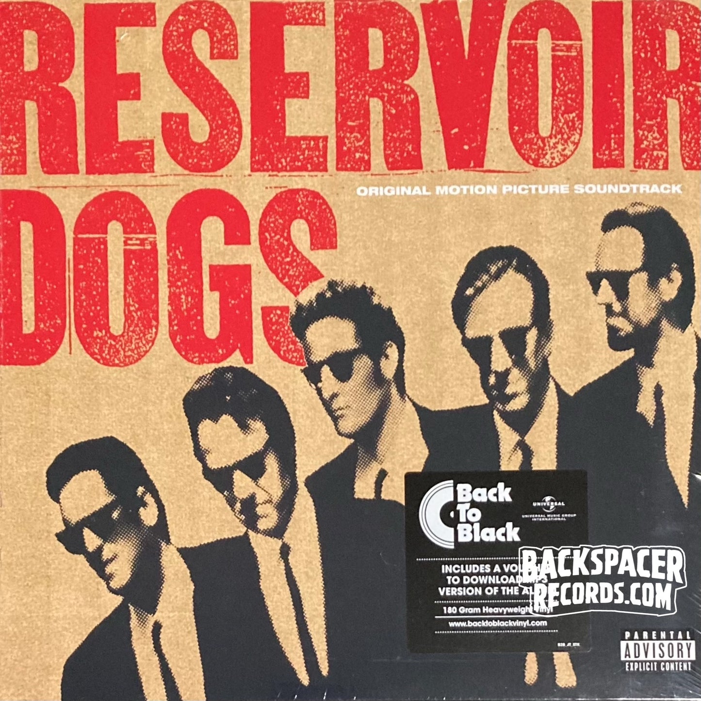 Reservoir Dogs: Original Motion Picture Soundtrack - Various Artists LP (Sealed)