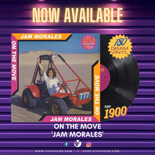 Jam Morales - On The Move LP (Vicor Reissue)