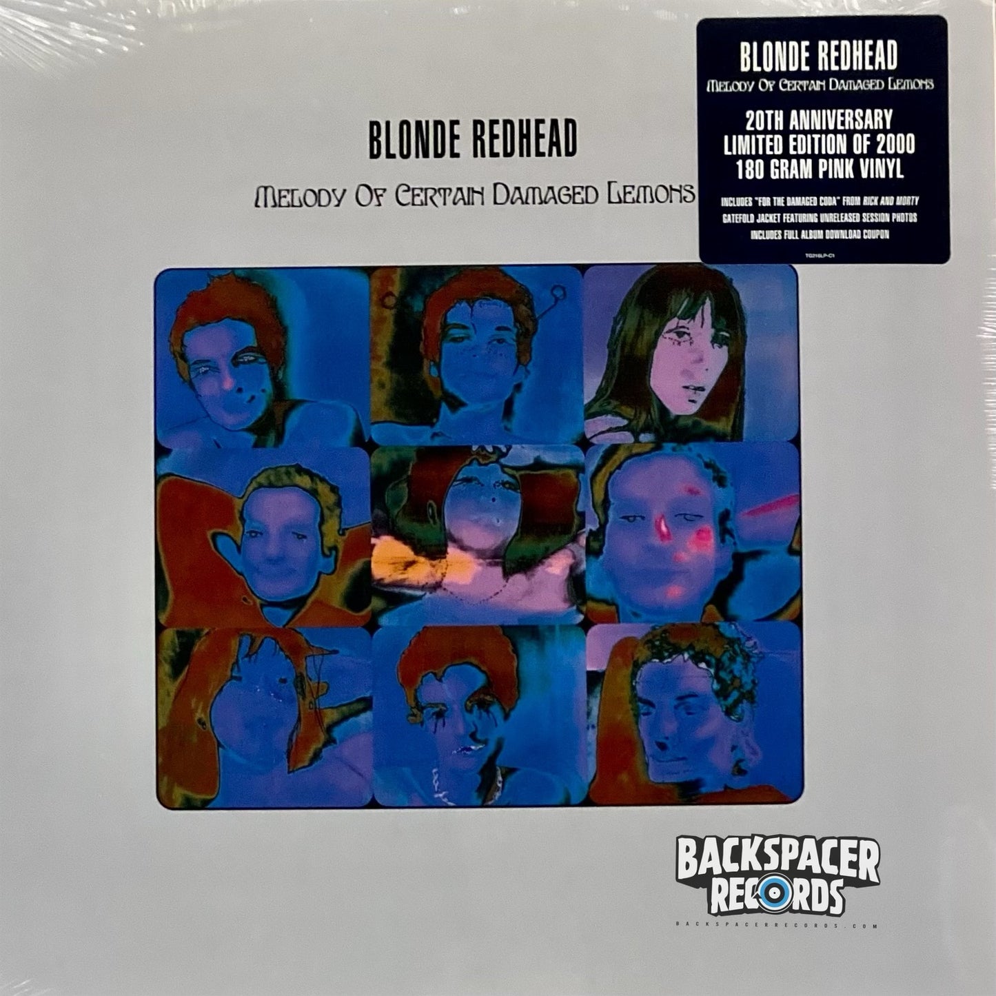 Blonde Redhead ‎– Melody Of Certain Damaged Lemons (Limited Edition) LP (Sealed)