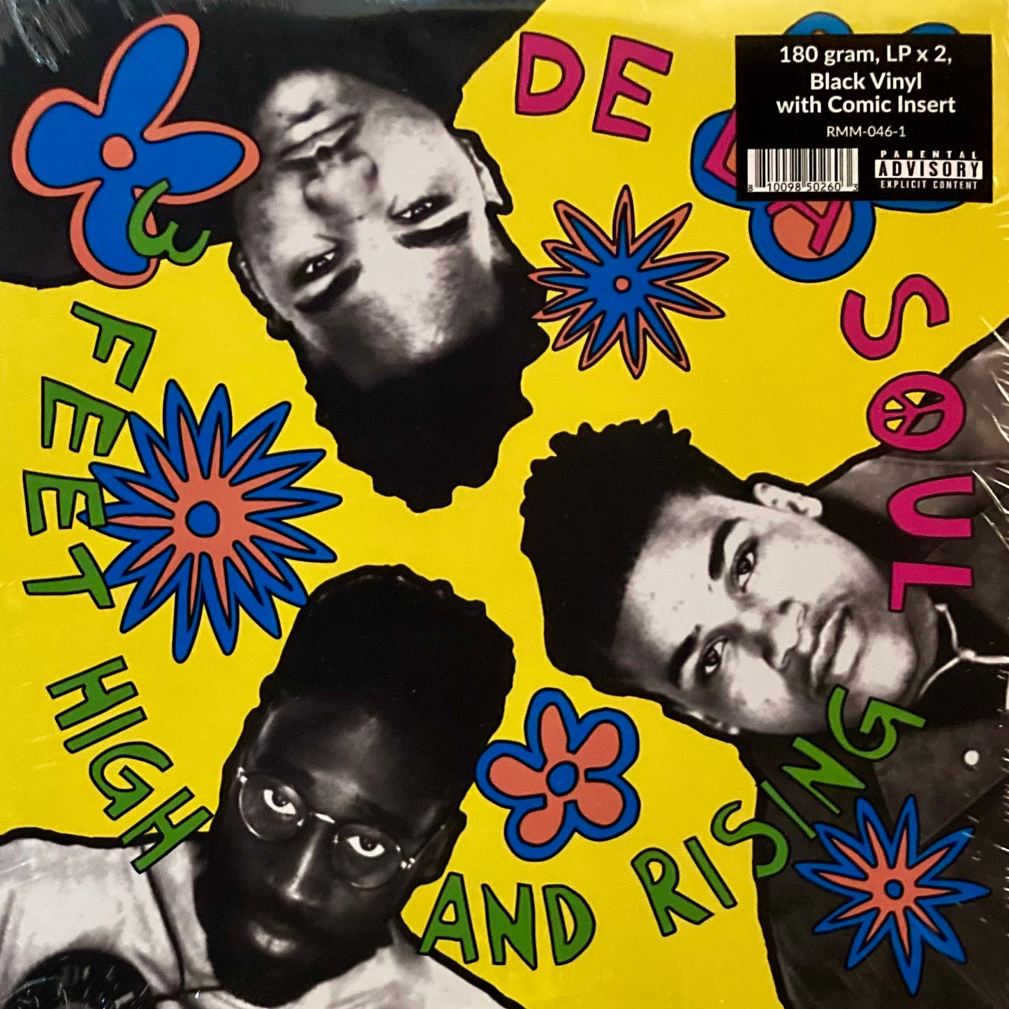 De La Soul – 3 Feet High And Rising 2-LP (Sealed)