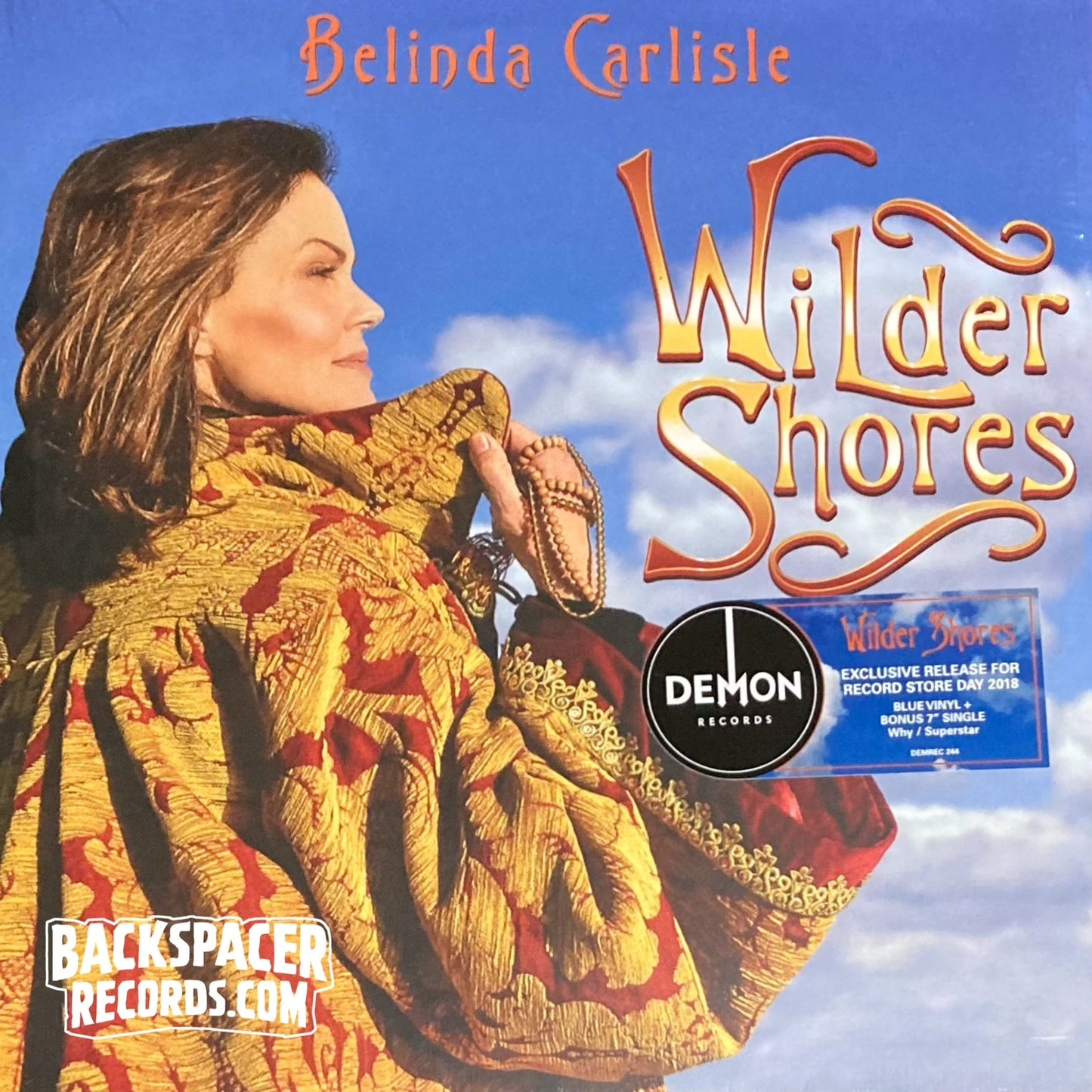 Belinda Carlisle ‎– Wilder Shores LP + 7" (Sealed)