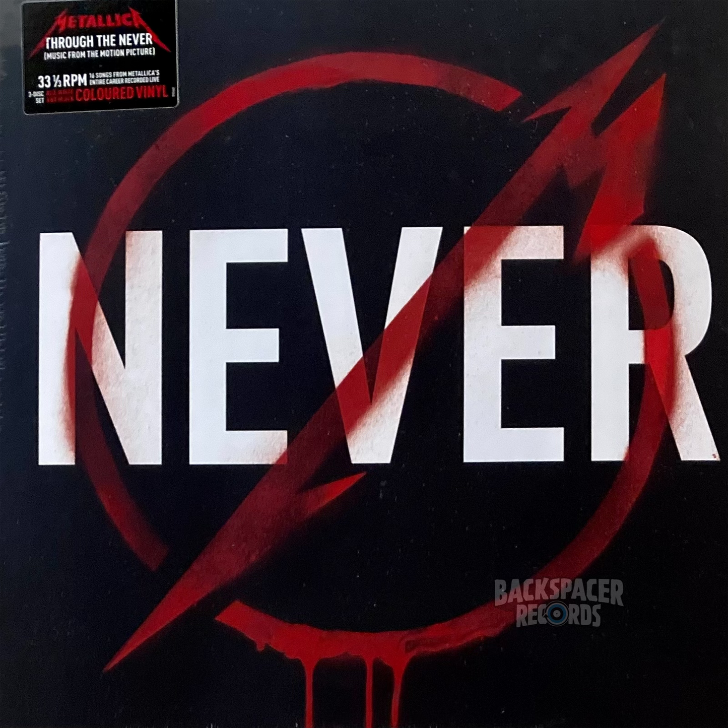 Metallica – Through The Never: Music From The Motion Picture 3-LP Boxset (Sealed)