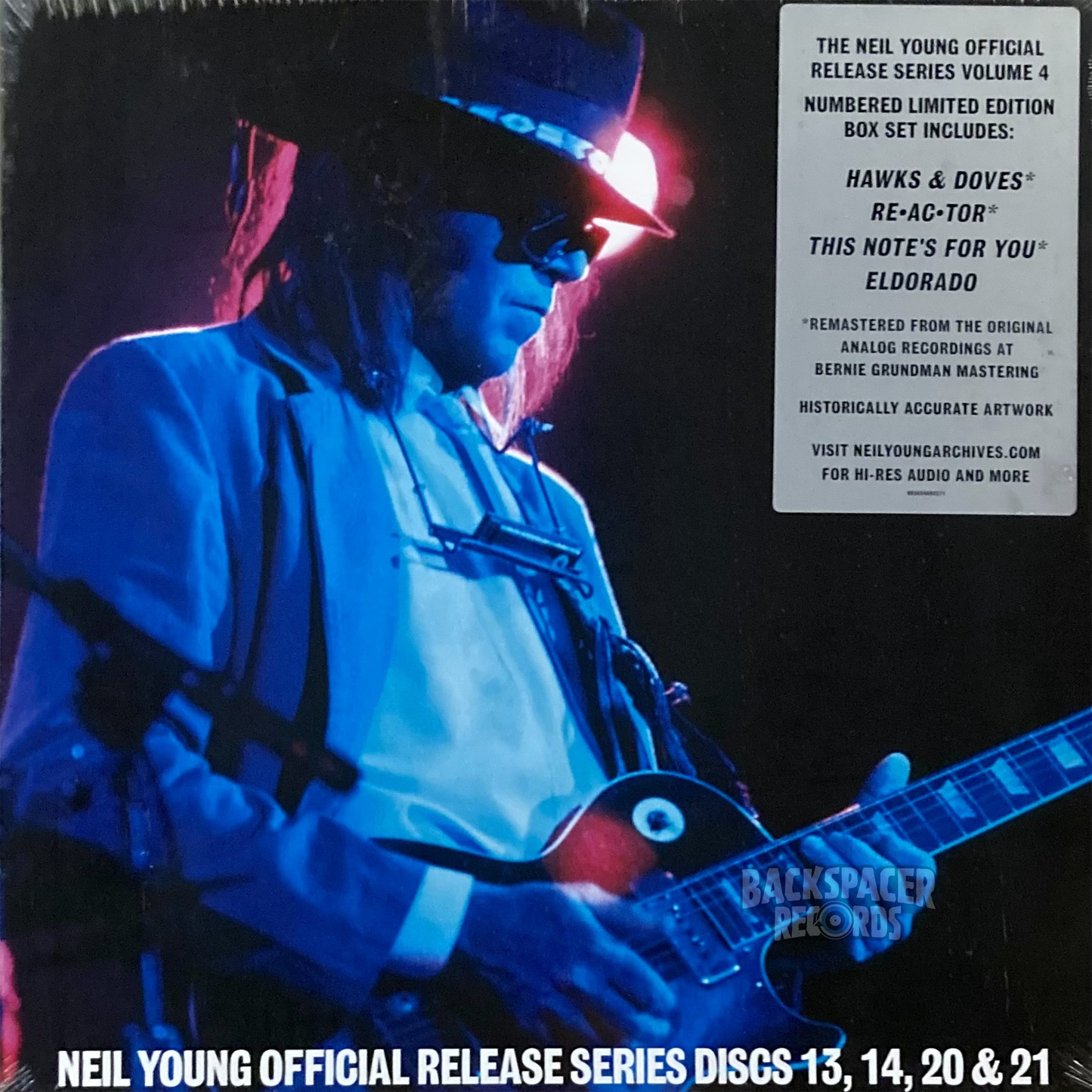 Neil Young – Official Release Series Discs 13, 14, 20 & 21 4-LP Boxset (Sealed)