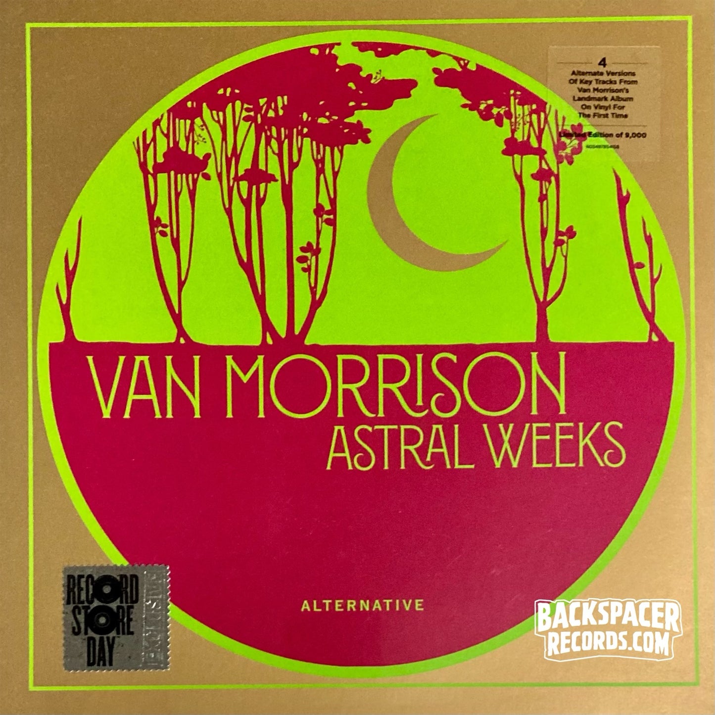 Van Morrison ‎– Astral Weeks: Alternative (Limited Edition) 10" (Sealed)