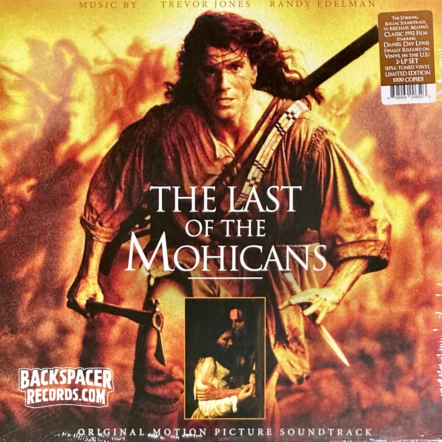 Trevor Jones, Randy Edelman - The Last Of The Mohicans: Original Motion Picture Soundtrack (Limited Edition) 2-LP (Sealed)