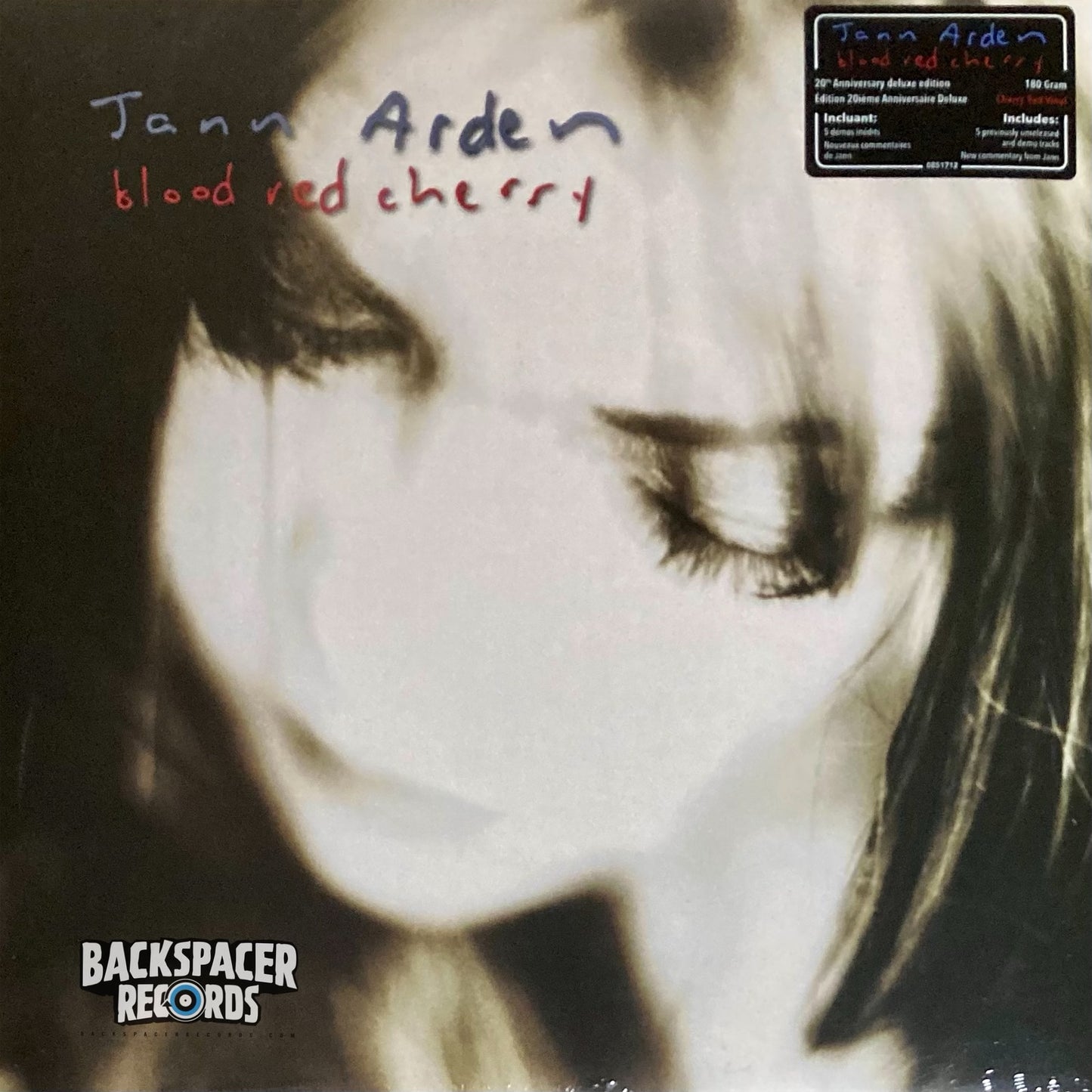 Jann Arden – Blood Red Cherry 2-LP (Sealed)