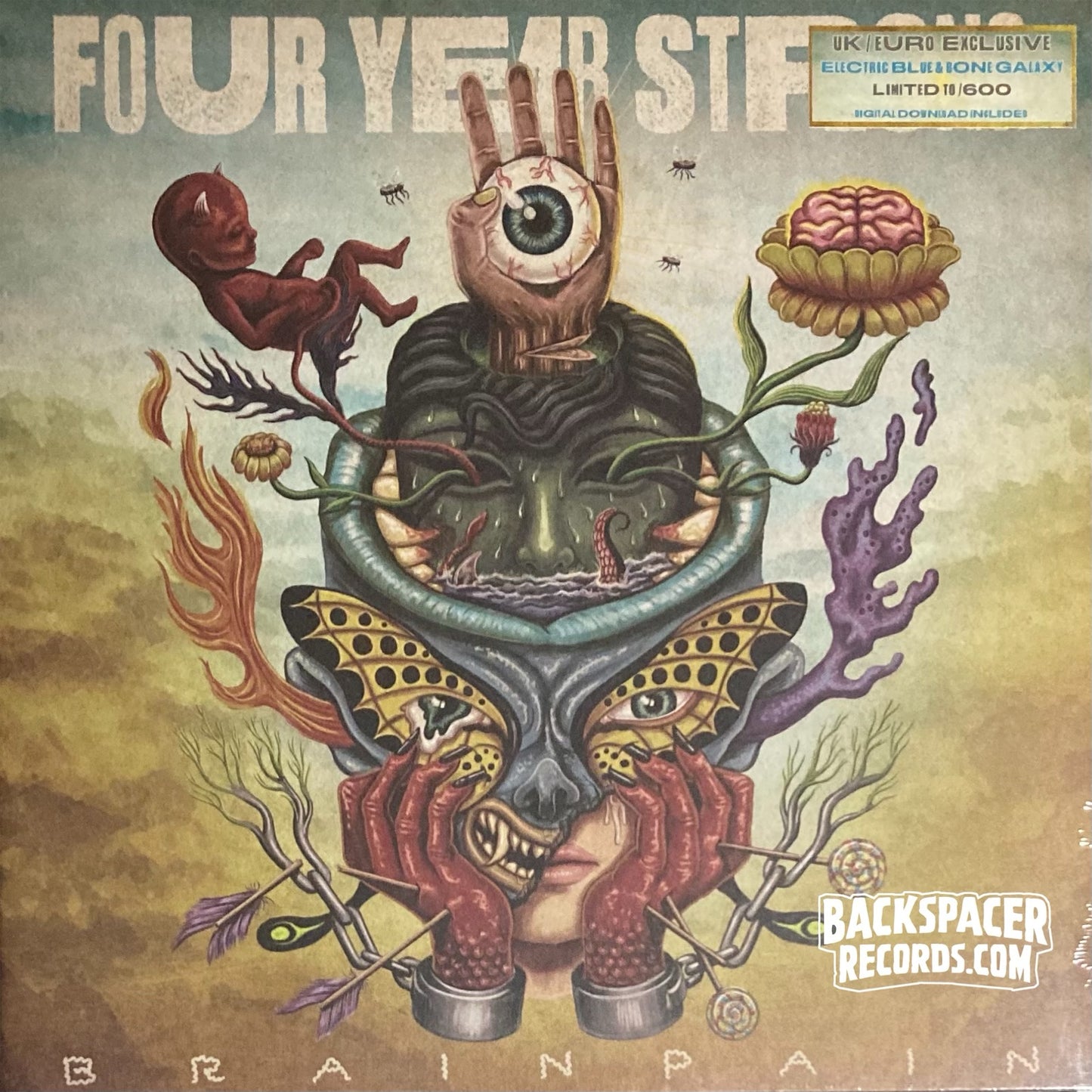 Four Year Strong ‎– Brain Pain (Limited Edition) LP (Sealed)