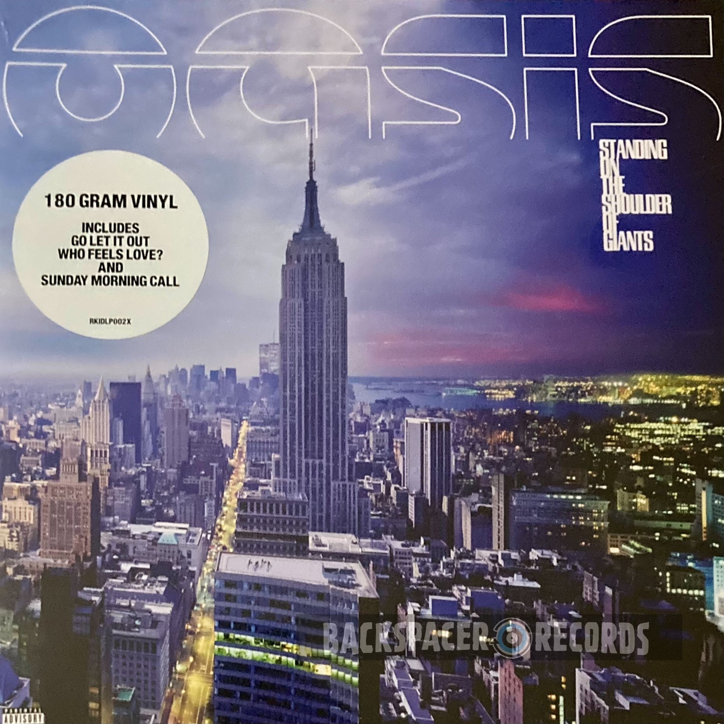 Oasis – Standing On The Shoulder Of Giants LP (Sealed)