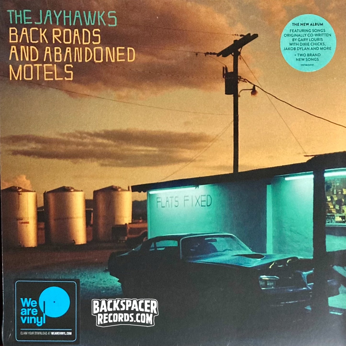 The Jayhawks ‎– Back Roads And Abandoned Motels LP (Sealed)