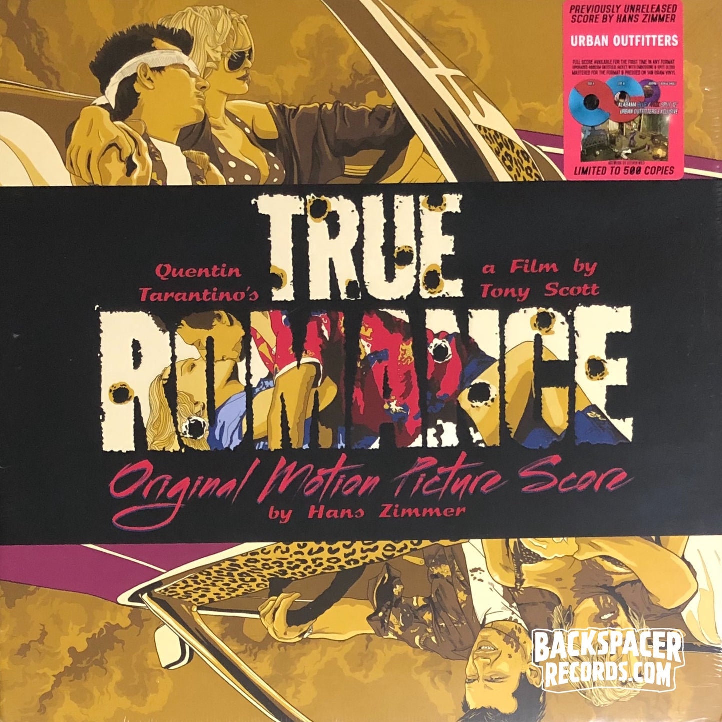 Hans Zimmer ‎– True Romance: Original Motion Picture Score (Limited Edition) 2-LP (Sealed)