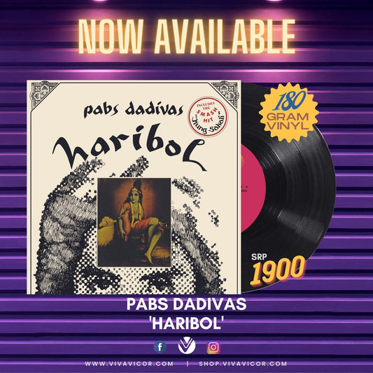 Pabs Dadivas – Haribol, Hare Krishna LP (Vicor Reissue)