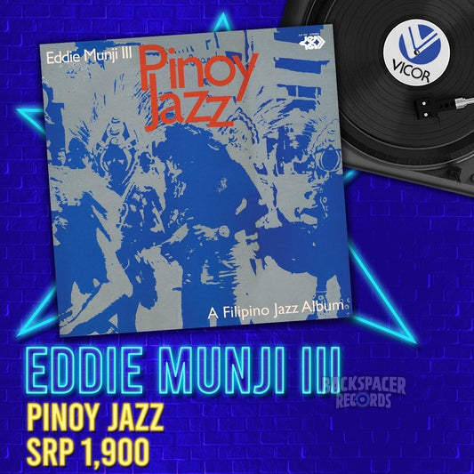 Eddie Munji III - Pinoy Jazz LP (Vicor Reissue)
