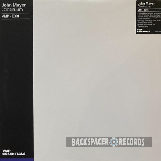 John Mayer – Continuum 2-LP (VMP Exclusive)