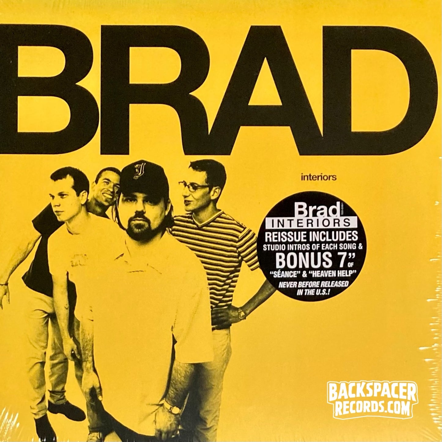 Brad ‎– Interiors (Limited Edition) LP + 7” (Sealed)