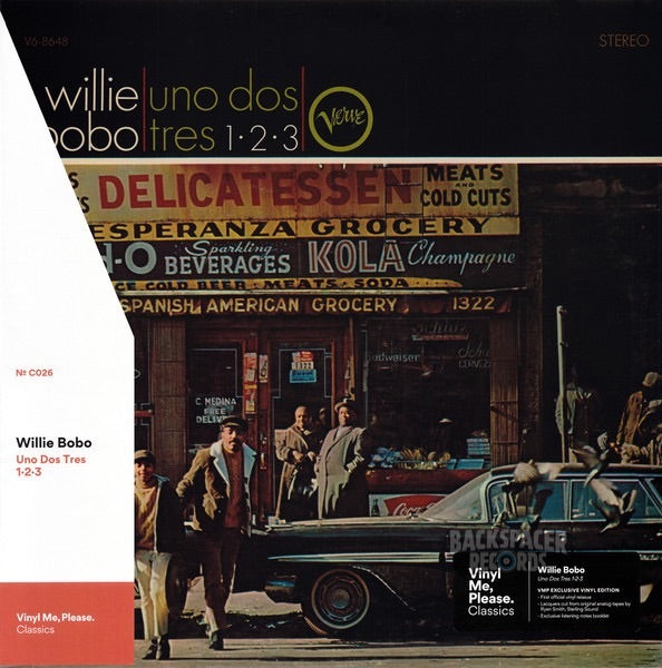 Willie Bobo ‎– Uno Dos Tres 1•2•3 (VMP Exclusive) LP (Sealed)