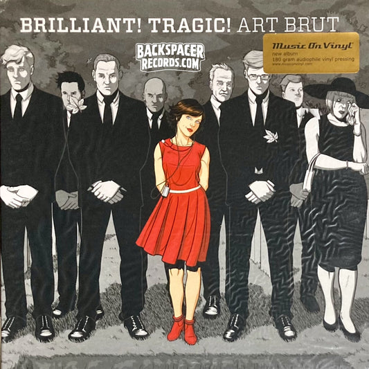 Art Brut ‎– Brilliant! Tragic! LP (MOV)