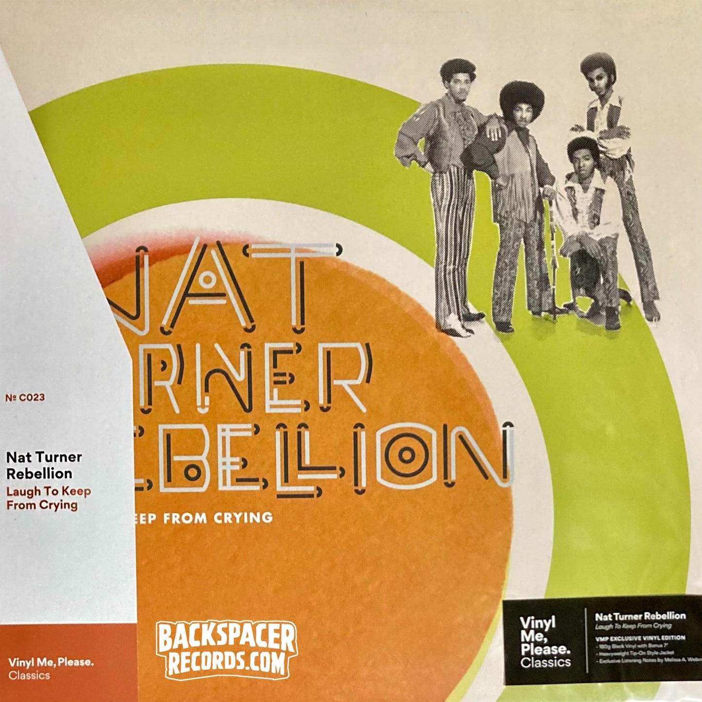 Nat Turner Rebellion ‎– Laugh To Keep From Crying LP + 7" (VMP Exclusive)
